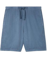 Save Khaki - Drawstring Elasticated-Waist Shorts - Lyst