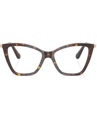 Swarovski - Cat-Eye Glasses - Lyst