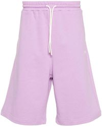 MSGM - Drawstring Track Shorts - Lyst