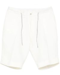 Barba Napoli - Drawstring Pleated Shorts - Lyst