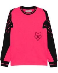 Kiko Kostadinov - Perforated Long-Sleeve Sweatshirt - Lyst