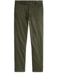 Polo Ralph Lauren - Flache Hose mit eingefassten Taschen - Lyst