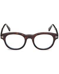 Tom Ford - Round-Frame Glasses - Lyst
