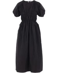Cecilie Bahnsen - Smocked Midi Dress - Lyst