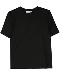 Max Mara - Logo-embroidered Jersey T-shirt - Lyst