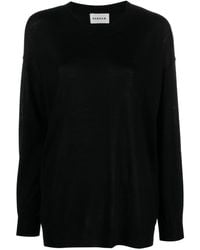 P.A.R.O.S.H. - Relaxed Sweater With Ribbed Knit - Lyst