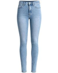 DKNY - High Waist Skinny Jeans - Lyst