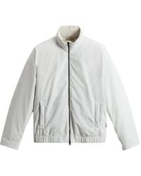 Woolrich - Quilted Zip-Front Bomber Jacket - Lyst