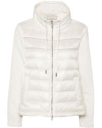 Peserico - Bead-detail Quilted Jacket - Lyst