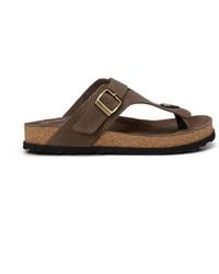 Marc O' Polo - Buckle Suede Sandals - Lyst