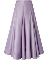 Pinko - Pleated Midi Skirt - Lyst