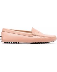 Tod's - Gommino Flat Loafers - Lyst
