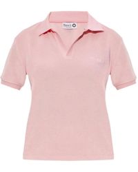 Hunza G - Camiseta Con Logo Bordado - Lyst