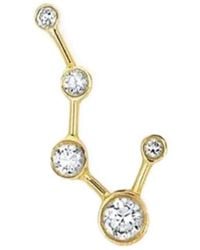 Logan Hollowell - 14K And Constellation Diamond Earrings - Lyst