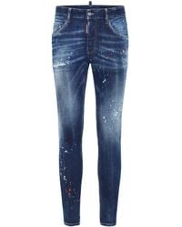DSquared² - Stretch-Cotton Denim Jeans - Lyst