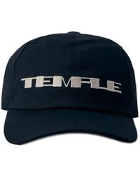 Rick Owens - Classic Embroidered Baseball Cap With Adjustable Back Closure - Lyst