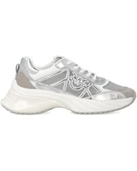 Pinko - Logo-Detail Sneakers - Lyst