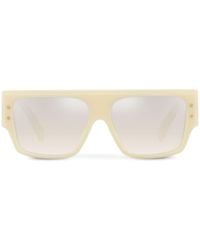 Dolce & Gabbana - Dna Oversize-frame Sunglasses - Lyst