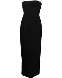 The New Arrivals Ilkyaz Ozel - Strapless Evening Gown Long Dress - Lyst