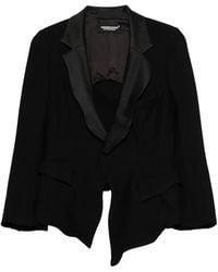 Undercover - Notched Lapel Asymmetric Jacket - Lyst