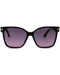 Tom Ford - Geometric-Frame Sunglasses - Lyst