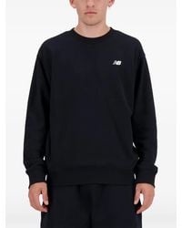 New Balance - Logo-Detail Crew-Neck Sweatshirt - Lyst