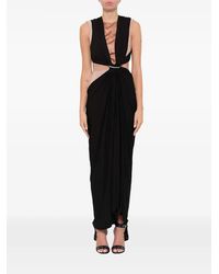 Lanvin - Draped Evening Gown - Lyst