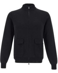 FILIPPO DE LAURENTIIS - Zip-Up Cardigan - Lyst