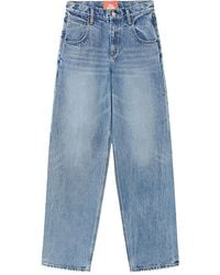 Hey Joanie - Logo-Patch Jeans - Lyst