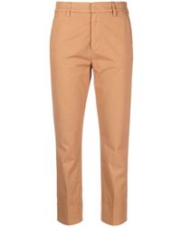 Dondup - Slim-fit Cropped Trousers - Lyst