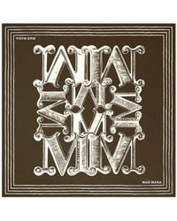 Max Mara - Logo-Print Silk Scarf - Lyst