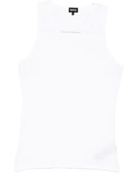 ZEGNA - Crew-Neck Tank Top - Lyst
