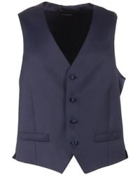 Luigi Bianchi - Virgin-Wool Waistcoat - Lyst