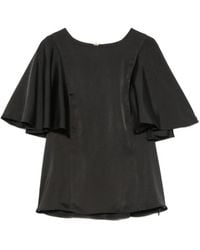 Michael Kors - Ruffled-Sleeves Blouse - Lyst