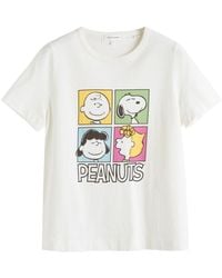 Chinti & Parker - X Peanuts T-shirt Met Print - Lyst