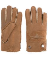 UGG X COTD gants à broderies - Marron