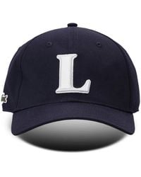 Lacoste - Logo-Embroidered Baseball Cap - Lyst