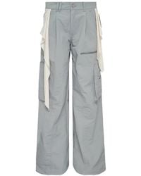 Hache - Layered Tie-Detail Trousers - Lyst