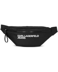KARL LAGERFELD - Logo Zip Belt Bag - Lyst