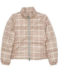 Woolrich - Checked Zip-Up Jacket - Lyst