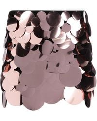 The Attico - Sequin Miniskirt - Lyst