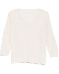 Majestic Filatures - V-Neck T-Shirt - Lyst
