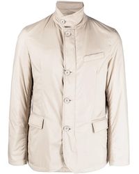Herno - Nylon Single-breasted Jacket - Lyst