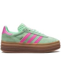 adidas - Gazelle Bold Pulse Mint Rosa Sneakers - Lyst
