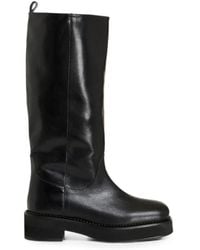 Essentiel Antwerp - Kiker4 Knee-High Leather Boots - Lyst