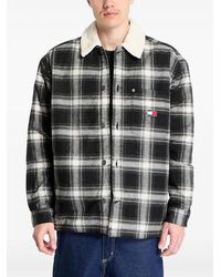 Tommy Hilfiger - Checkered Shirt Jacket - Lyst