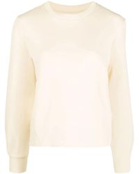 Calvin Klein - Logo-Print Crew Neck Sweatshirt - Lyst
