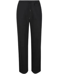 IRO - Drawstrin-Detail Straight Trousers - Lyst