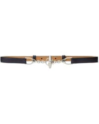 Ralph Lauren - Toggle Calfskin Belt - Lyst