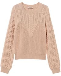 Twinset - Cable-Knit Sweater - Lyst